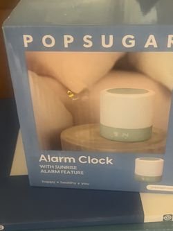 Brand New POPSUGAR Sunrise Alarm Clock – $10 (Retails for $25–$28)