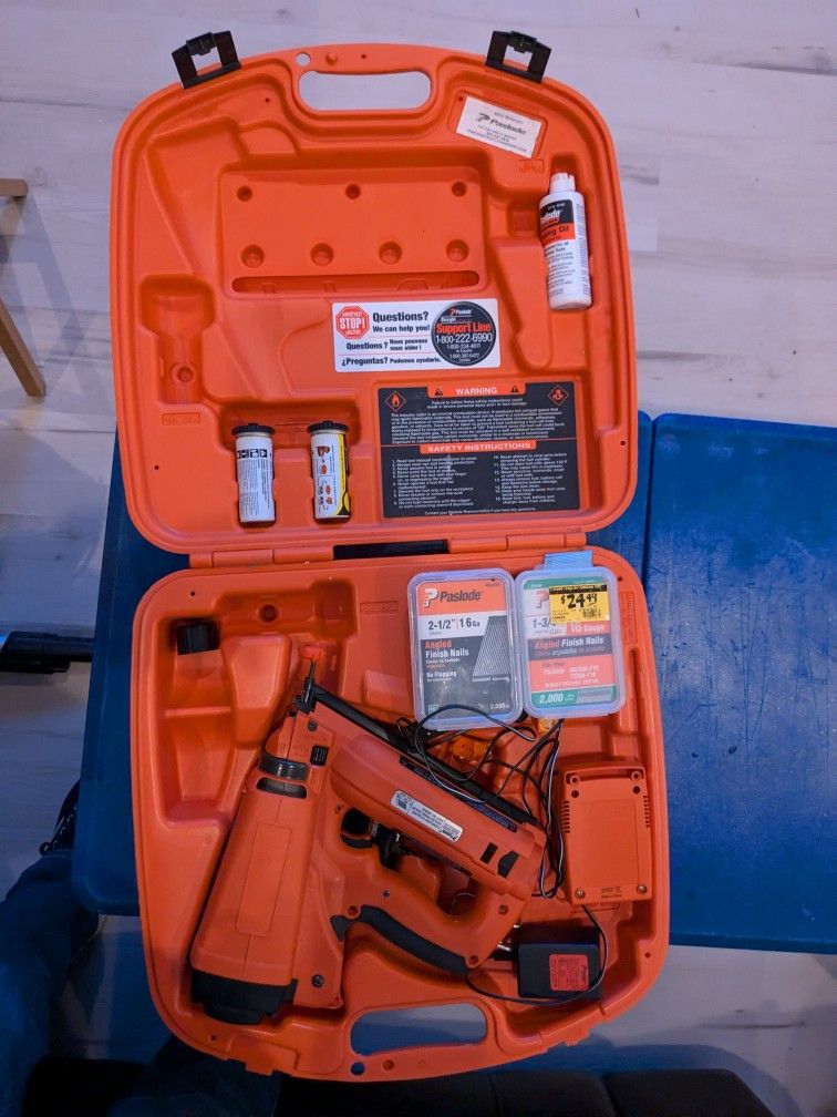 Paslode Angle Finish Nailer 16 Gauge Cordless