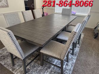 New Formal Dinette with 8chairs