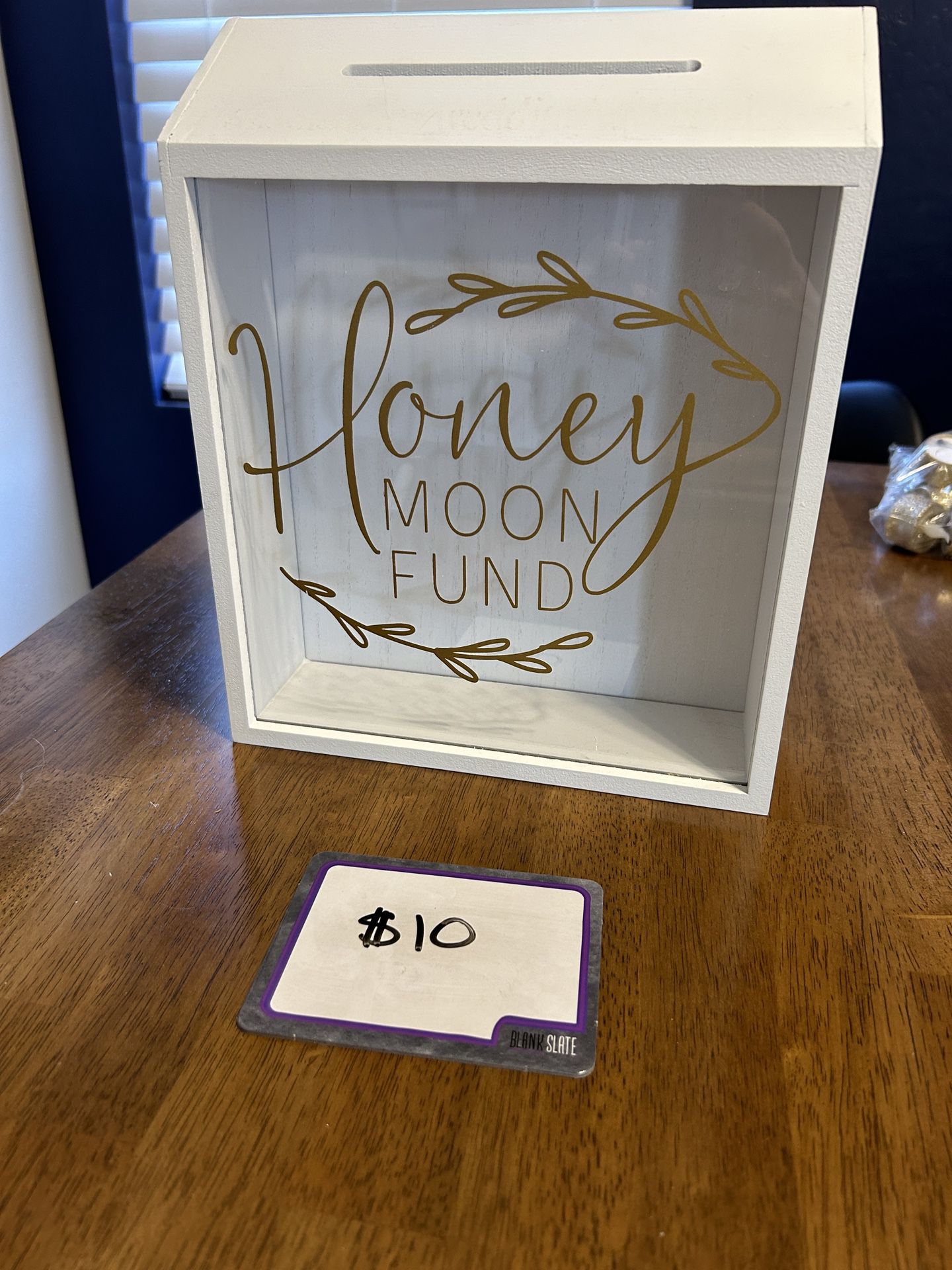 Honeymoon Fund Box 