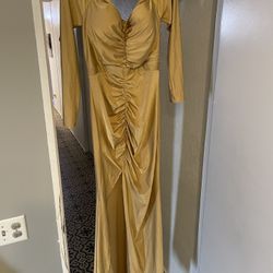 Gold Dress