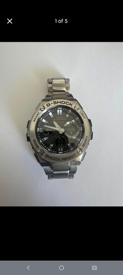 G shock steel like new