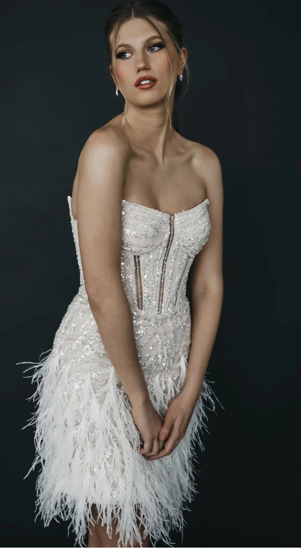 Cocktail Wedding Dress 