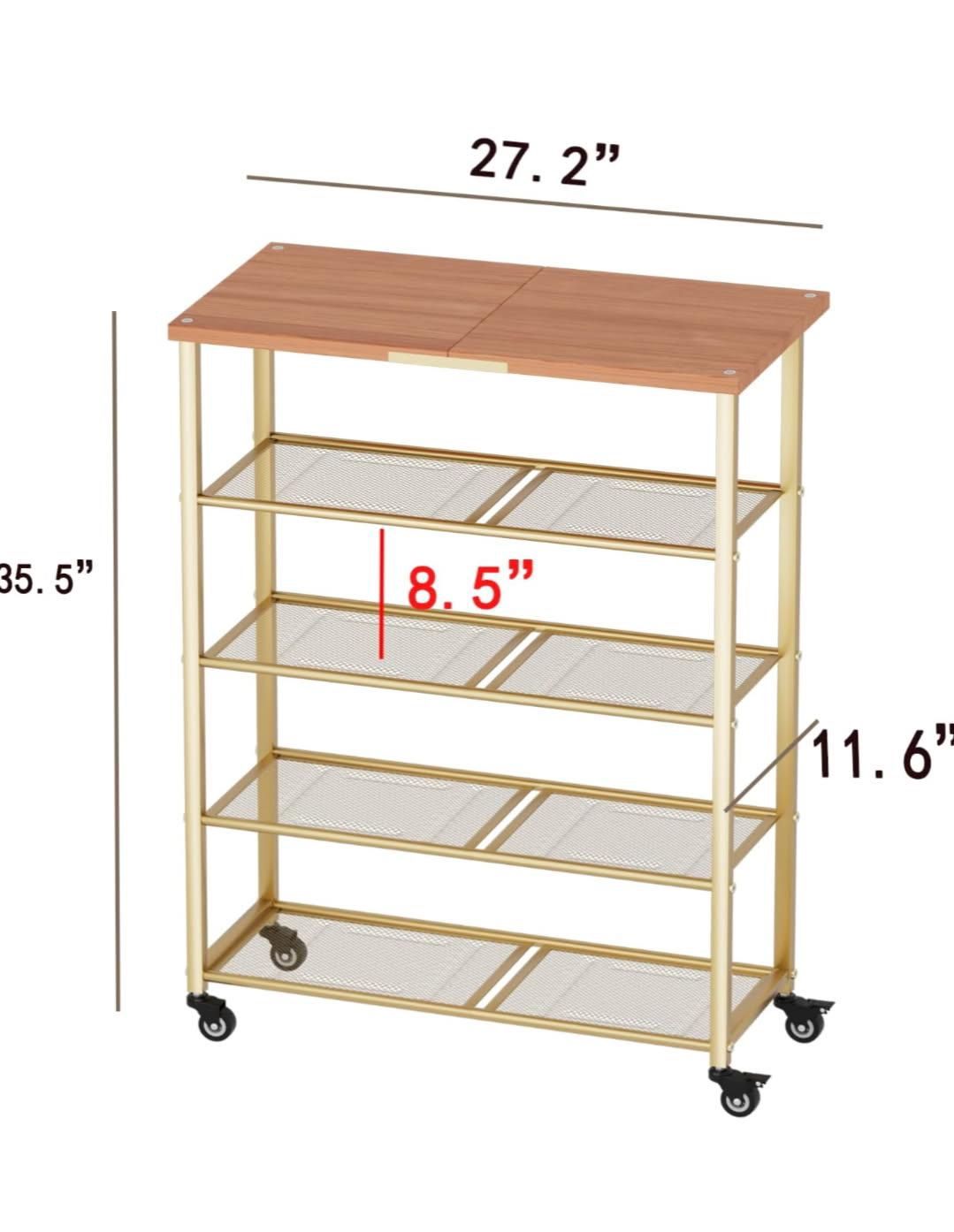 Shelf With Wheels