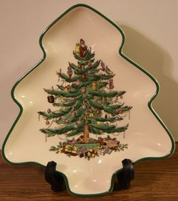 Spode Christmas Tree Candy Dish
