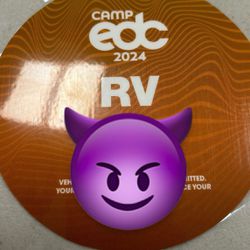 EDC CAMP 2024 WRISTBANDS For Sale !! 