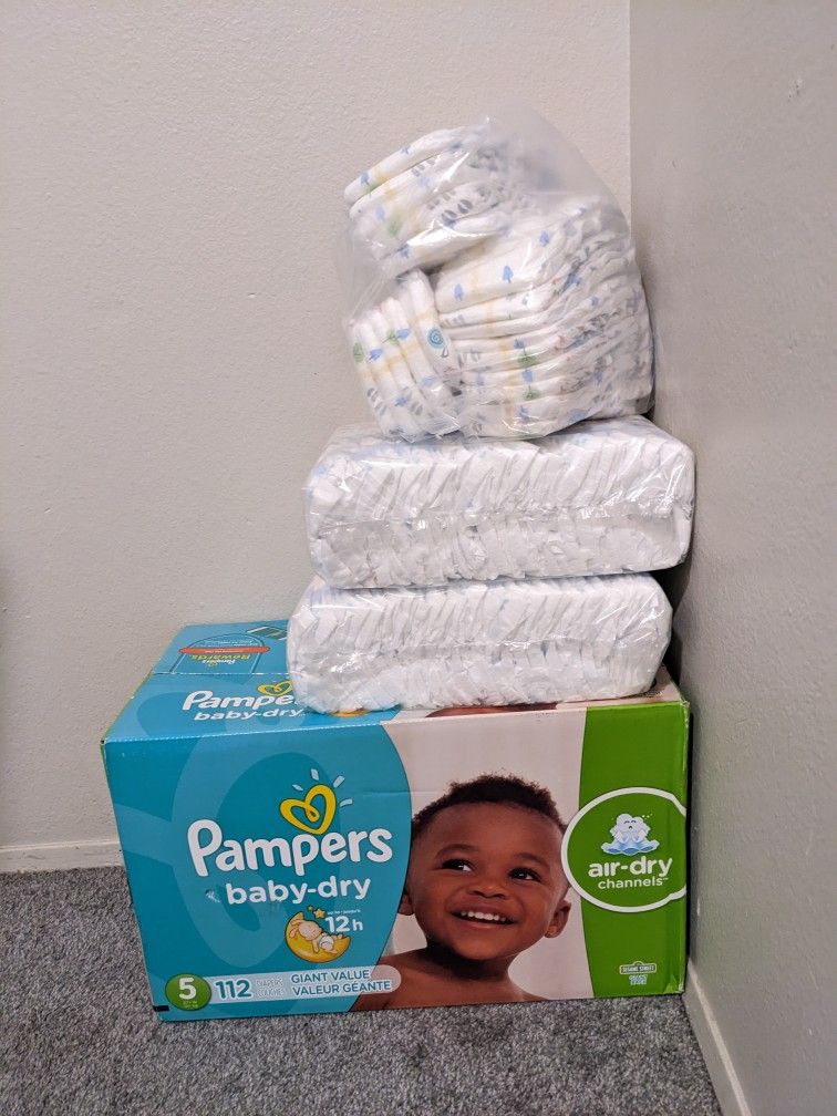 Size 5 Diapers - Read Description