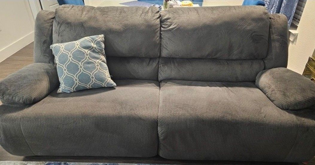 Ashleys Living Room Set (Recliner, Loveseats, Couch)