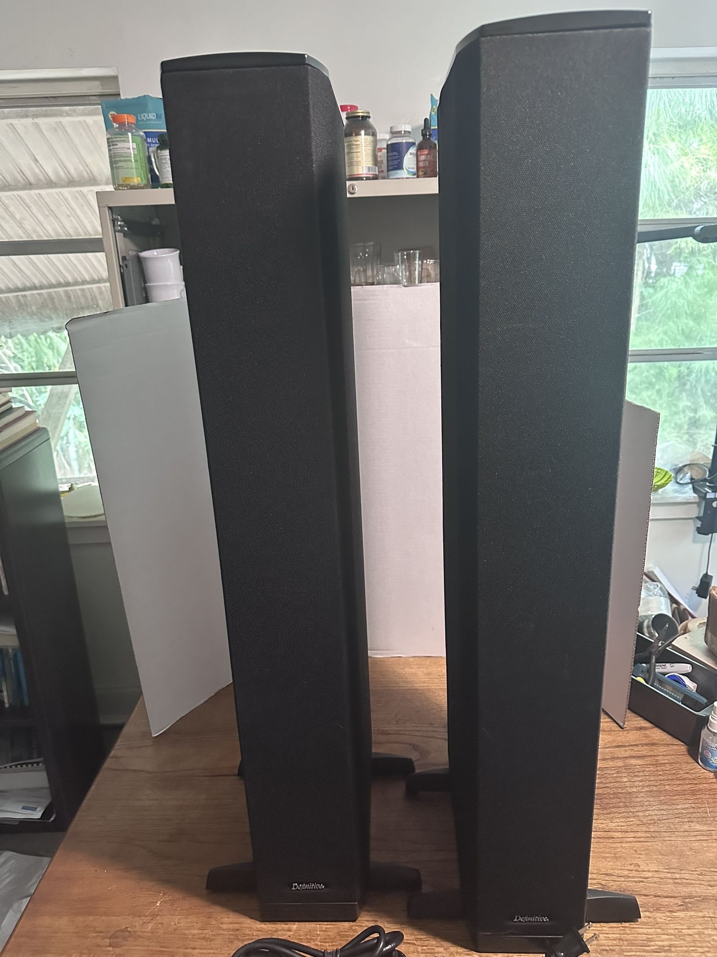 Definitive Technology Bipolar Tower Subwoofer Speaker BP-8020ST (PAIR)