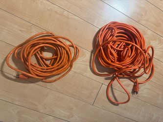 Orange Outdoor Extension Cords
