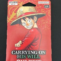 One Piece Carrying On His Will