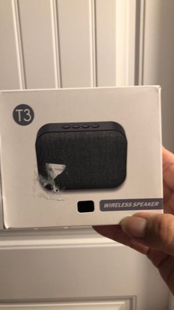 T3 Wireless Bluetooth Speaker