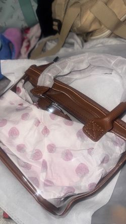 Stadium friendly clear bag