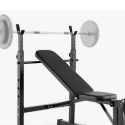 Weight Bench -  300# Olympic Iron + Olympic Bar
