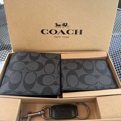Men’s Coach wallet set