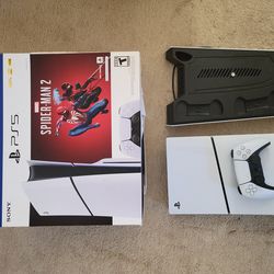 Ps5 slim disk edition 1tb Spider-Man 2 bundle