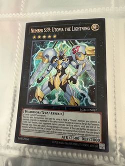 Yu-Gi-Oh! Number S39: Utopia the Lightning LCKC-EN087