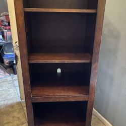 Solid Wood Book Shelf/ Case