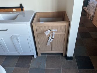 Altair Design Cerrito 24" Free Standing Vanity Cabinet (Without Top, Damaged)