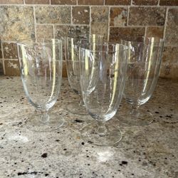 Princess House Water Glasses 