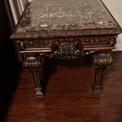 Marble Corner Table