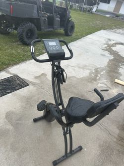 Slim cycle Folding Exercise Bike