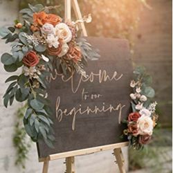 Welcome Sign Florals 