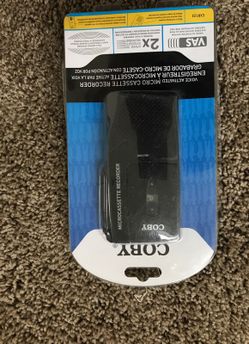 Coby - Micro cassette recorder