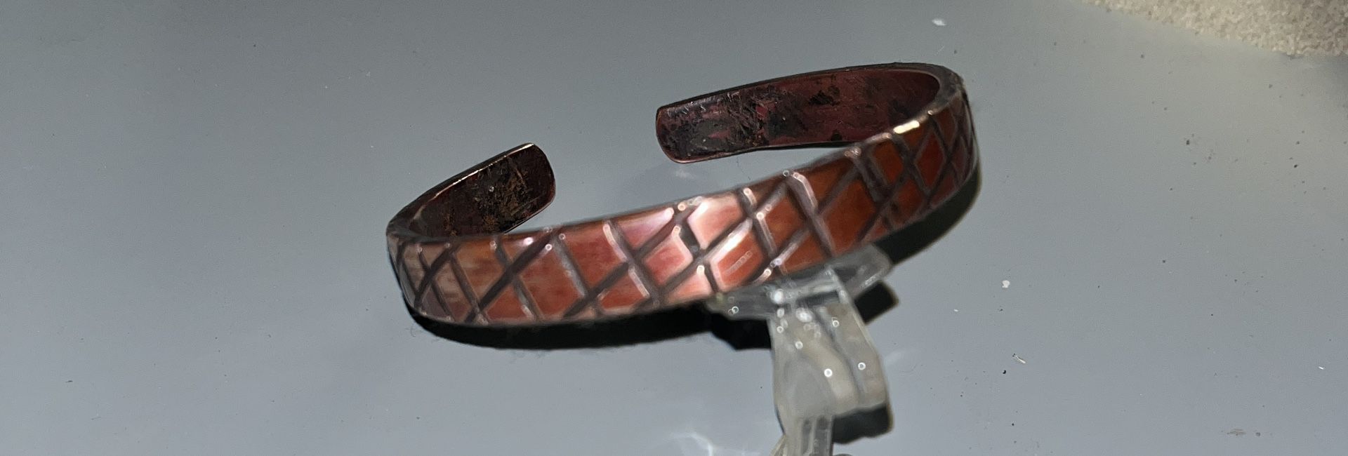 Solid Copper Bracelet Made Locally 
