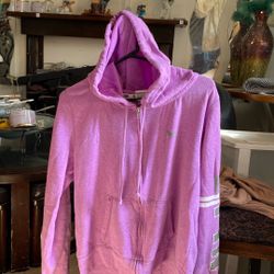 PiNK   ZiP UP  HOODIE  