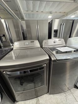 LG Top Load Washer and Dryer Set