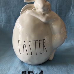 Rae Dunn Bunny And Easter Egg.  RD-4.
