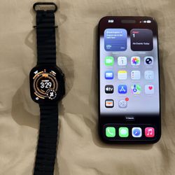 iPhone 16 Pro Max Apple Watch Ultra 3