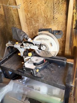 Chicago Electric 10" Sliding Compound Miter Saw - Used Once!