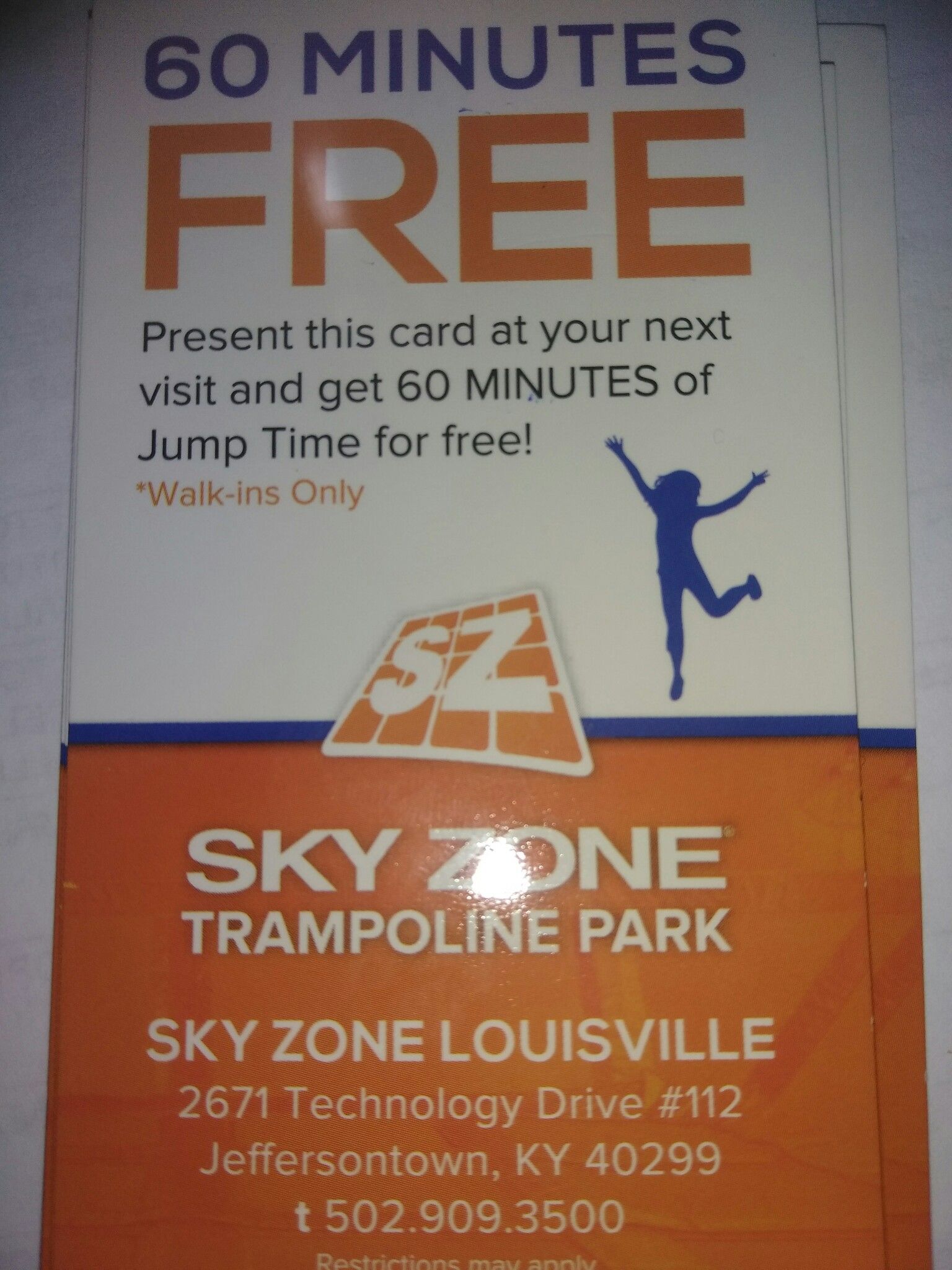 Sky Zone Tickets