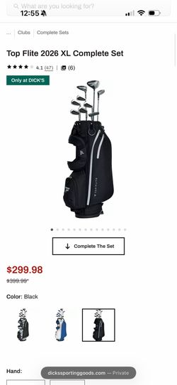 Top Flight Golf Set