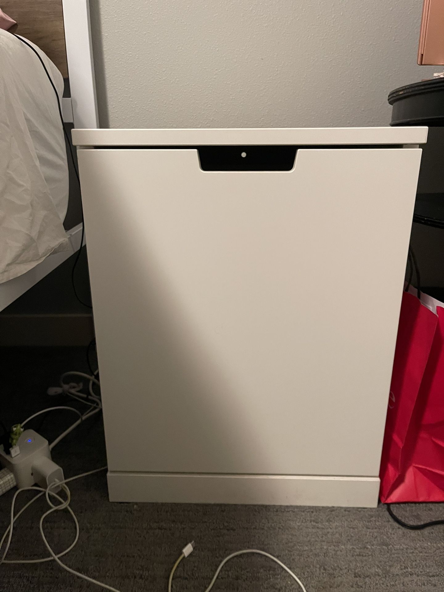 Bedside table with storage