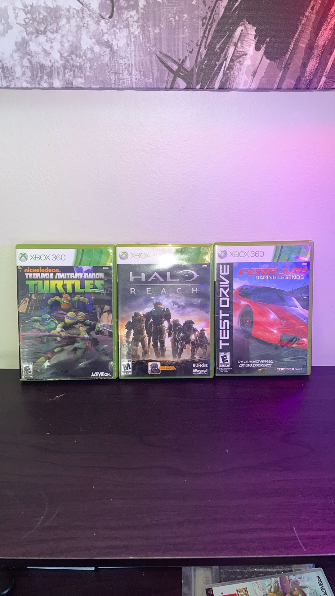 Used Xbox 360 Games Lot ( Bundle Of 3 )