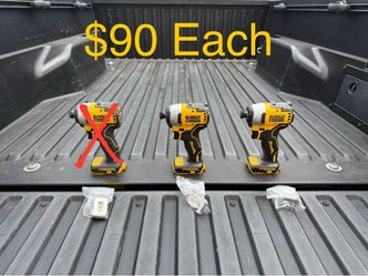 DEWALT ATOMIC 20V MAX Cordless Brushless Compact 1/4 in. Impact Driver (Tool Only) **2 Available, $90 Each**