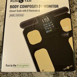 Runstar Smart Scale for Body Weight and Fat Percentage
