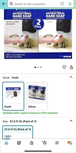 Antibacterial Hand Soap 2 Pack Net 67.6 Oz