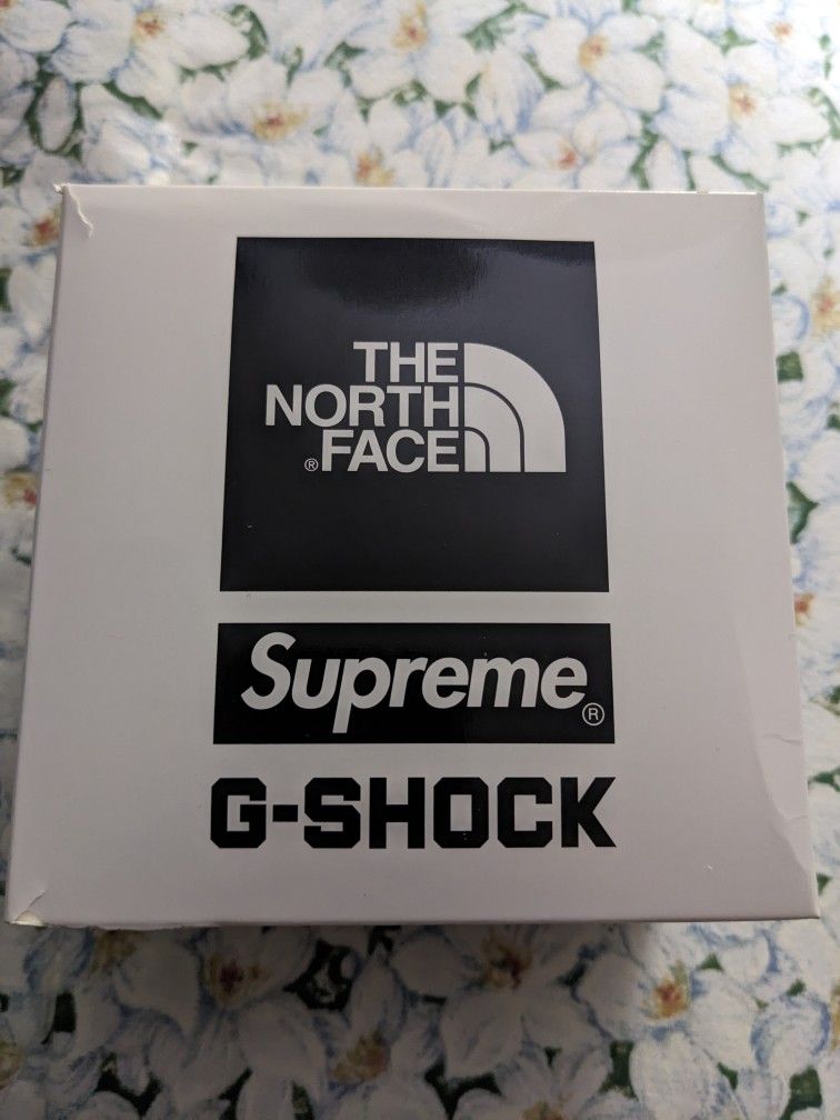 Supreme North Face G Shock 