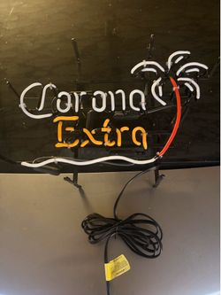Corona extra neon sign