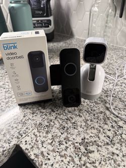 Blink doorbell/ indoor camera
