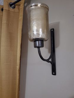 Wall lamp / candle holder