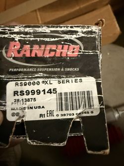 New Rancho Toyota 4Runner Shock