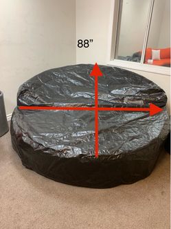 Patio furniture outdoor furniture daybed 88” rain and dust cover