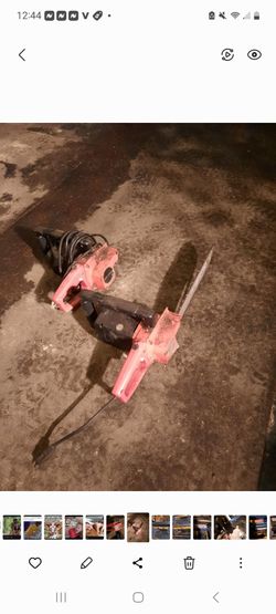 2 electric saws craftsmen