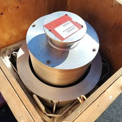 NEW - 700 LB Calibrated Weight Jar HE Cask for Scale Calibration Assembly Container