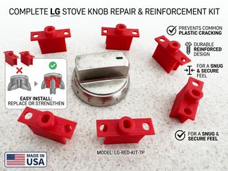 LG stove knob repair kit.